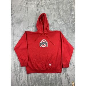 Ohio State Buckeyes College University Men's Red Hoodie Sz XL College Gameday